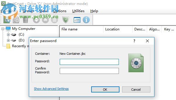 虚拟分区创建加密(Jetico BestCrypt) 9.03.19 官方版
