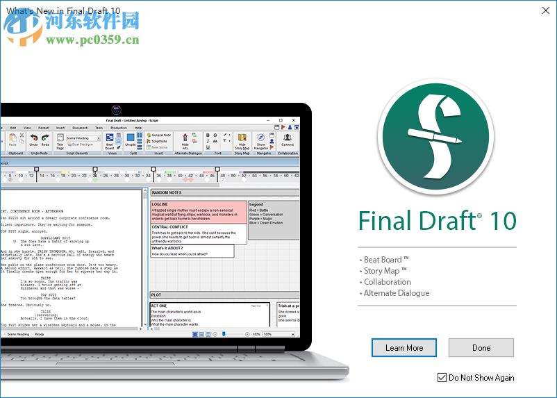 Final Draft 10下载(剧本写作软件) 10.5.7.5 免费版