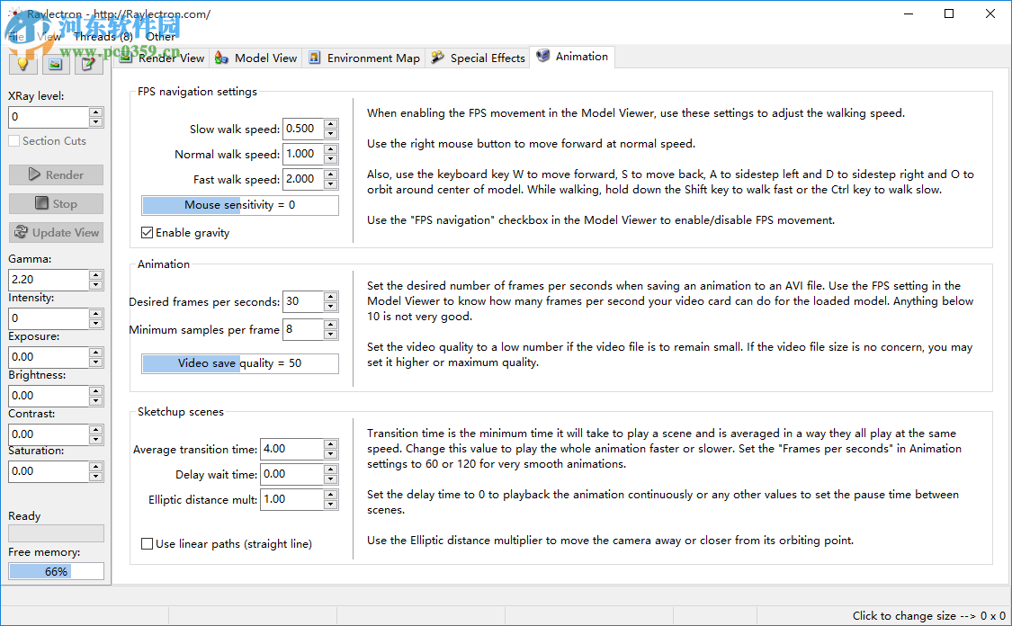 raylectron for sketchup(sketchup渲染插件) 4.76 官方版