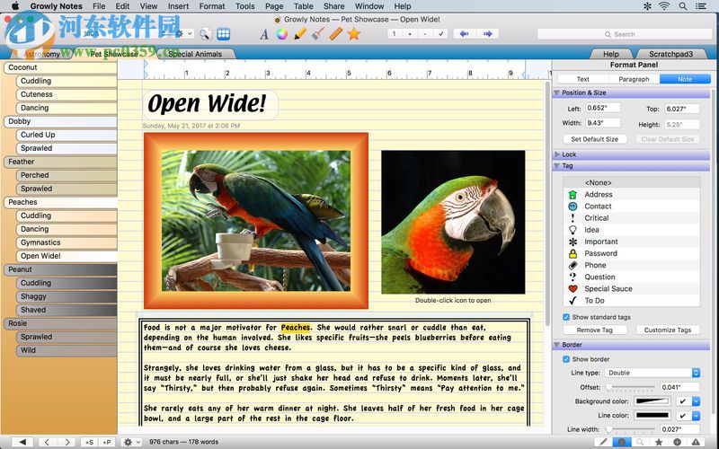 growly notes for Mac下载 3.0.6 免费版