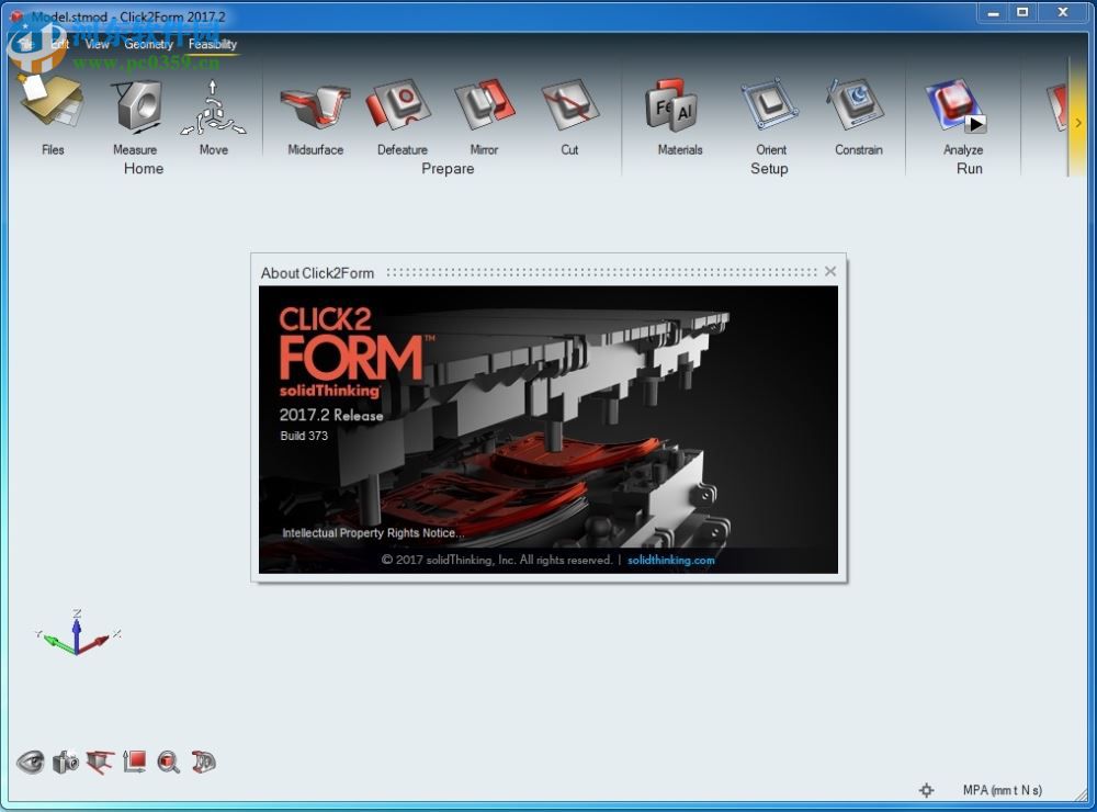 Click2Form 2017(逆向冲压分析工具) 免费版