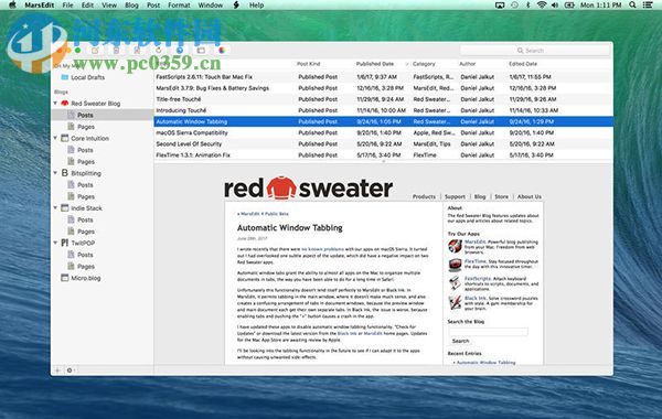 MarsEdit Mac版下载 4.0 官方版