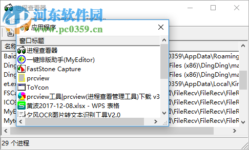 prcview(进程查看管理工具) 3.5.3.8 中文版