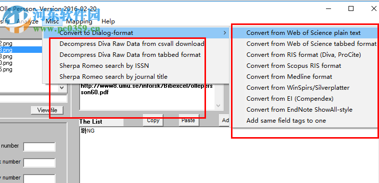 文献分析软件bibexcel 2016.02.20 免费版