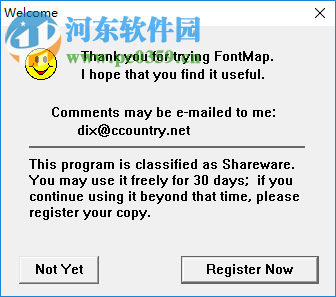 FontMap(字体设计工具) 2.41 绿色版
