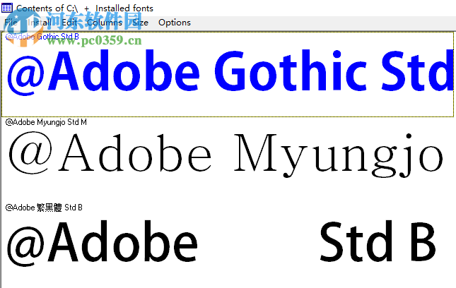 FontViewer(字体预览器) 3.0 中文版