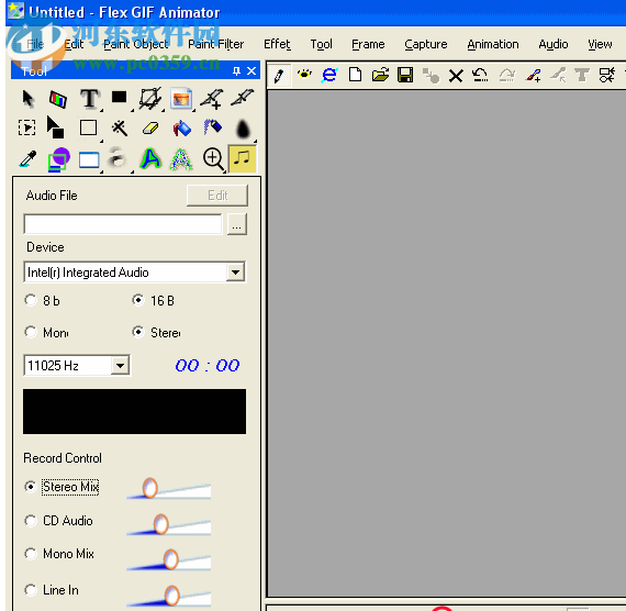 Flex GIF Animator(<a href=/zt/gifzz/ target=_blank class=infotextkey>gif制作</a>软件) 10.0 官方版