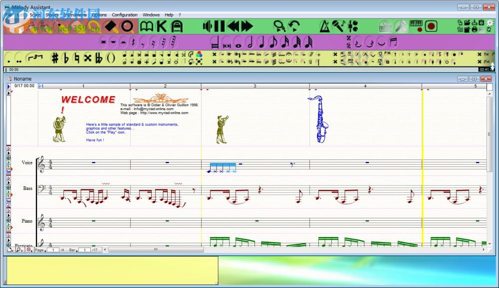 Melody Assistant下载(音乐作曲软件) 7.8.0d 免费版