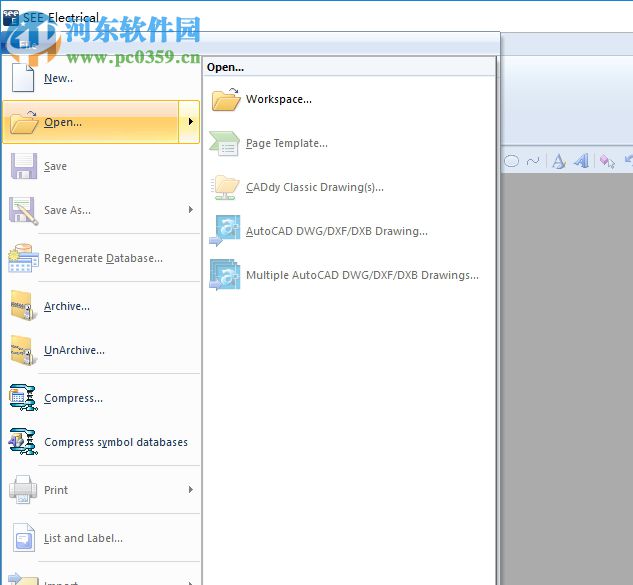 see electrical V6下载(电气设计软件) 破解版