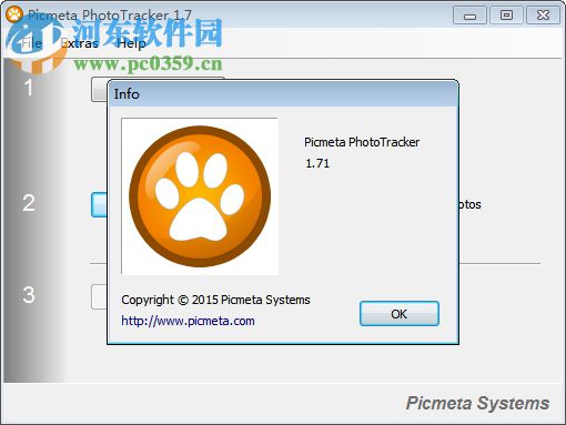 Picmeta PhotoTracker(照片标注地理位置软件) 1.71 免费版