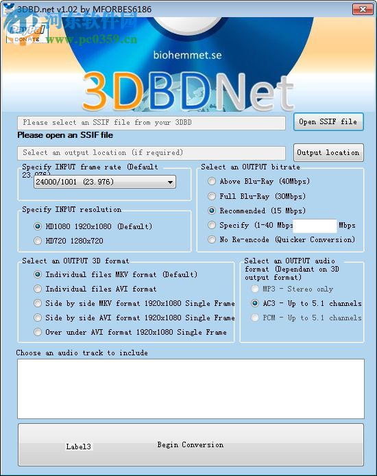 3DBDNet下载(视频转换) 1.0.2 中文绿色版