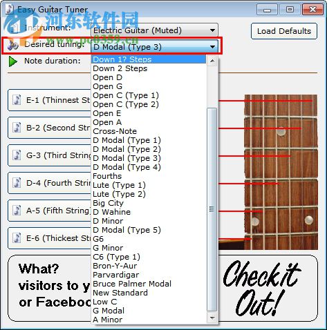 Easy Guitar Tuner(吉他调音软件下载) 1.0 官方最新版
