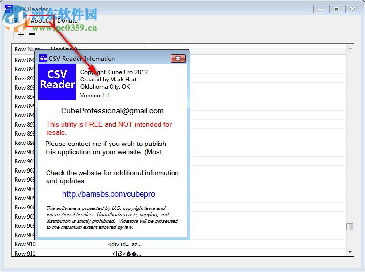 Csv Reader(csv阅读器) 1.1 免费版