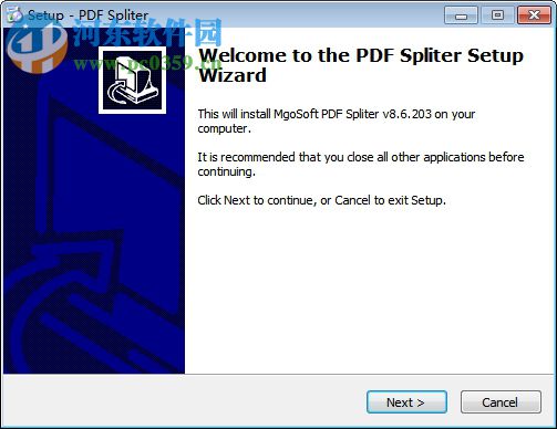 Mgosoft PDF Spliter(PDF文件拆分工具) 8.6.203 免费版