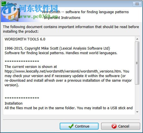 WordSmith Tools下载(词语查看工具) 6.0 免费版