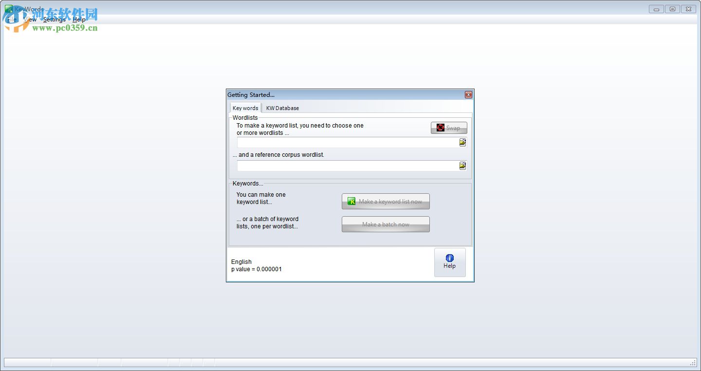 WordSmith Tools下载(词语查看工具) 6.0 免费版