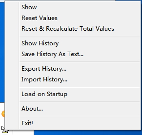WinOMeter下载(鼠标键盘点击次数统计) 1.5.0 免安装版