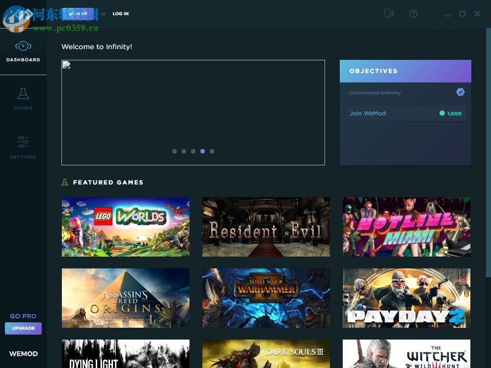 WeMod Infinity下载(mod管理器) 1.0 免费版