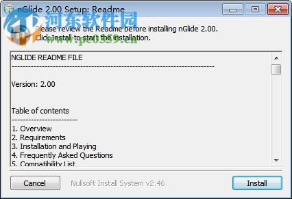 nGlide(Voodoo 3dfx 显卡模拟软件) 2.00 官方版