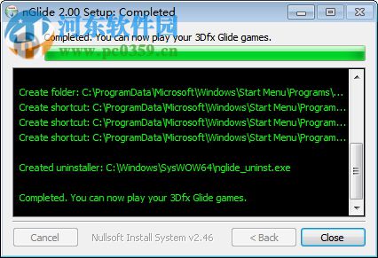 nGlide(Voodoo 3dfx 显卡模拟软件) 2.00 官方版