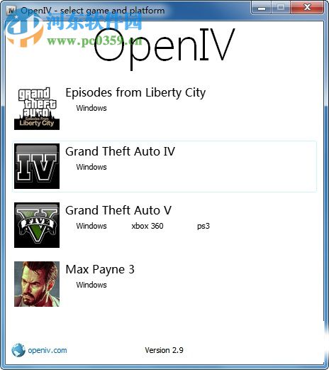 openiv工具 2.9.1 免费版
