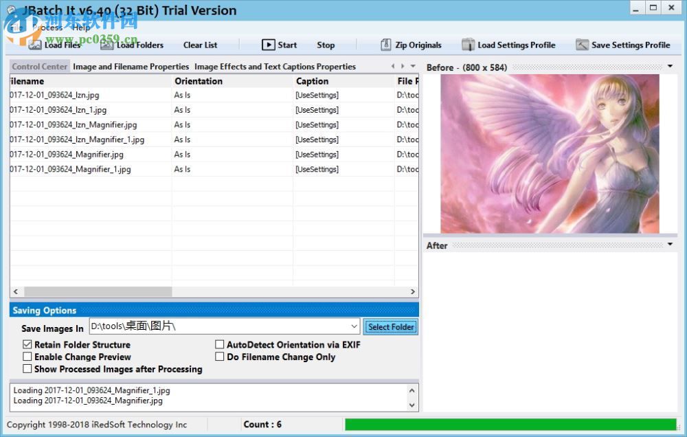 JBatch It(JPEG批量转换工具) 6.70 官方版