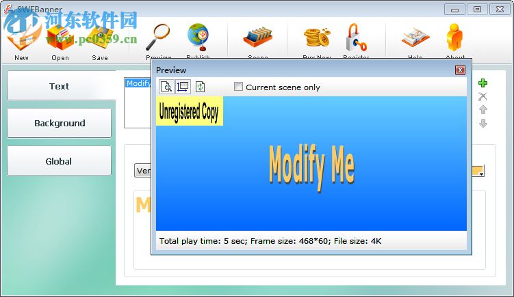 SWF Banner软件(flash横幅制作) 1.0.0.1 官方版