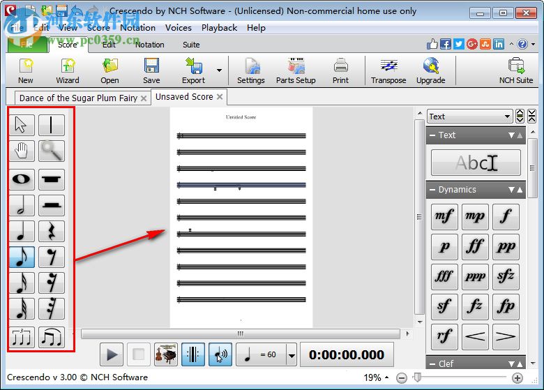 Crescendo Music Notation Editor(乐谱编辑器) 4.13 官方版
