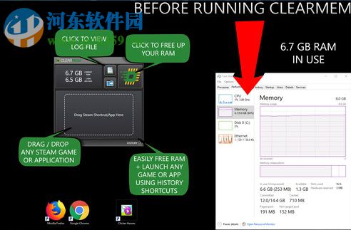 ClearMem(RAM缓存清理工具) 1.0.0.43 中文版