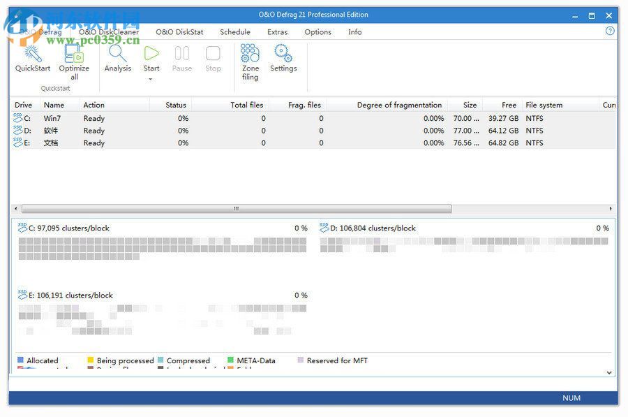 O&O Defrag下载(碎片整理软件) 含32/64位 21.1.1211 破解版