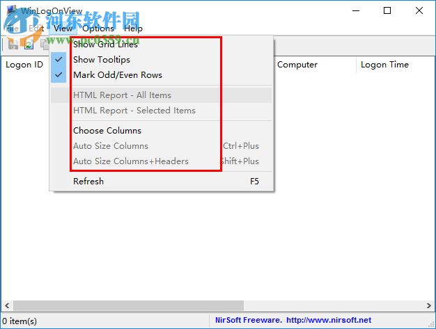 WinLogOnView(登陆日志查看器) 1.32 绿色版