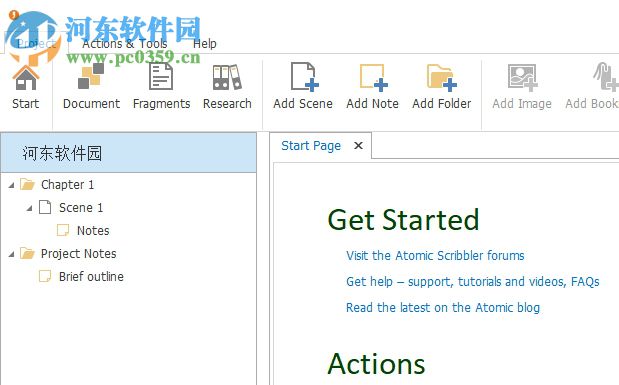 Atomic Scribbler下载(写作软件) 5.0 破解版