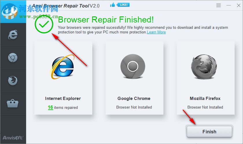 Browser Repair Tools(浏览器修复工具) 2.0.0.1 绿色版