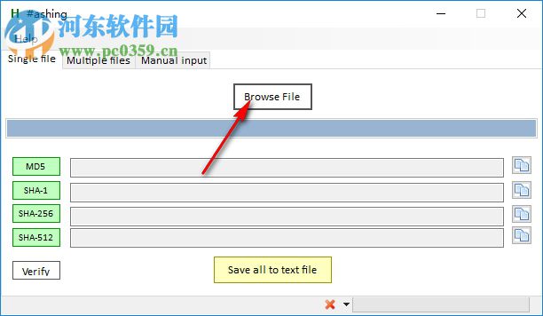 Hashing(加密哈希生成程序) 1.5 免费版