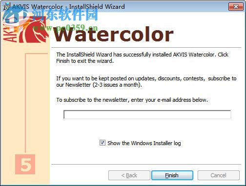 AKVIS Watercolor(照片转水彩画效果软件) 3.0 免费版