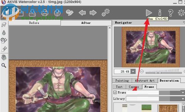 AKVIS Watercolor(照片转水彩画效果软件) 3.0 免费版
