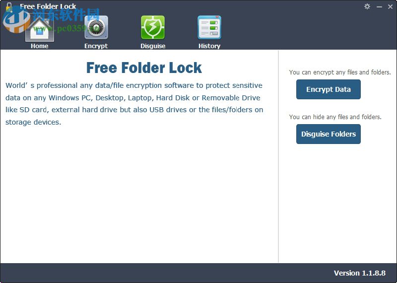 Free Folder Lock(文件夹保护工具) 1.1.8.8 官方版