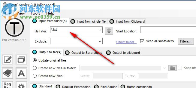 TextCrawler Pro(文件搜索替换工具) 3.1.1 官方版