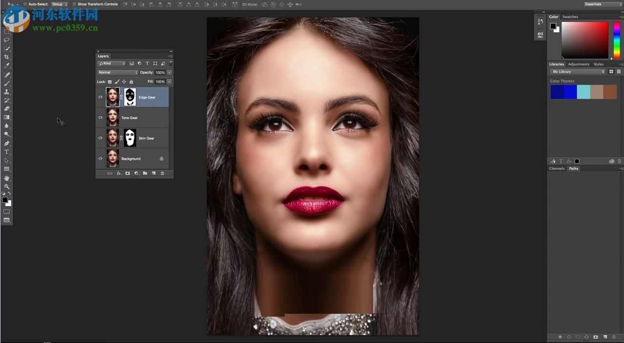 PSKiss PixelGear(PS润肤磨皮扩展) 2.0 汉化破解版