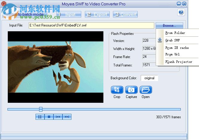 Moyea SWF to Video Converter Pro(SWF转换器) 3.12.0.0 官方版
