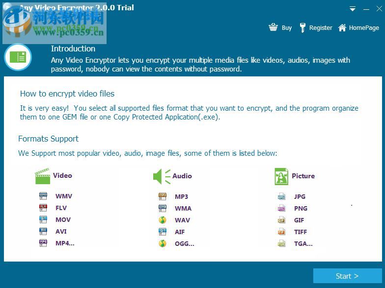 Any Video Encryptor 媒体加密软件 2.0.0 破解版