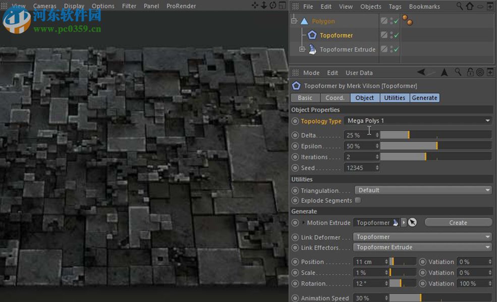 Topoformer(C4D面片控制插件) 0.50 破解版