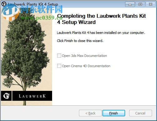 Laubwerk Plants Kit 4(植物树木生成插件) 1.025 支持C4D/MAX/Maya
