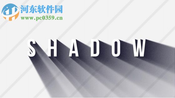 Advanced Shadow(AE自定义字体长投影预设) 1.0 免费版