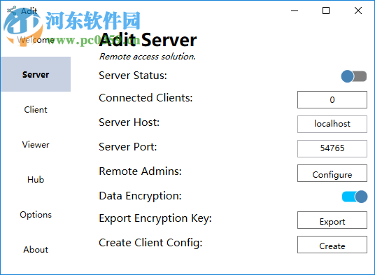 Adit(简易远程计算机控制软件) 5.5 官方版