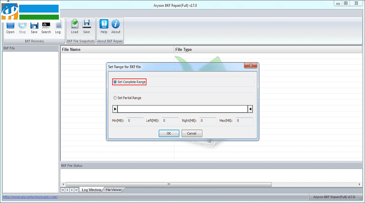Aryson BKF File Viewer(BKF文件阅读器) 18.0 官方版