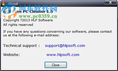 HLP Free PC Cleaner(清除系统垃圾软件) 1.5 免费版