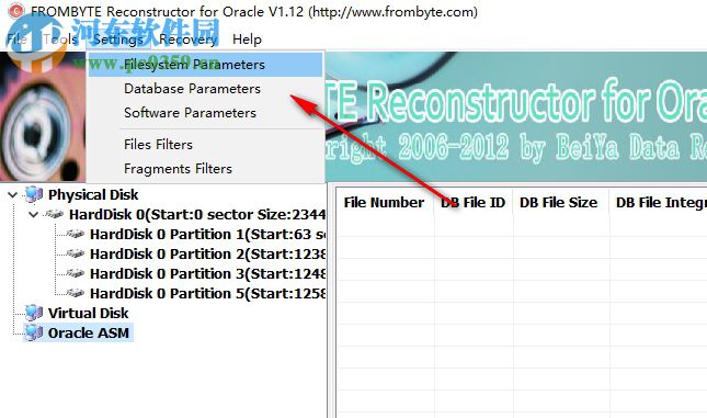 FROMBYTE Reconstructor for Oracle(Oracle数据库修复工具) 1.12 官方版