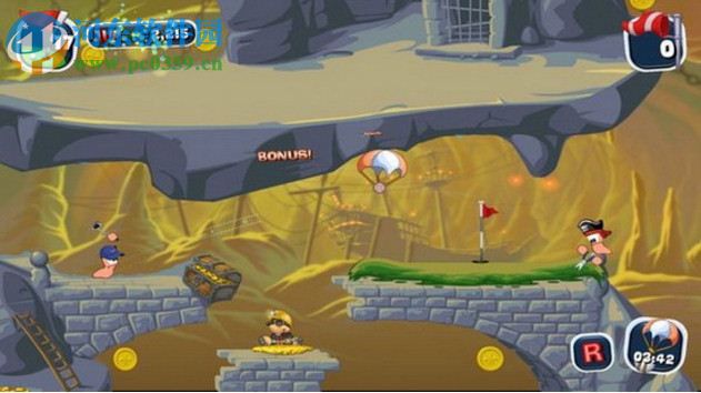 百战天虫疯狂高尔夫 中文版