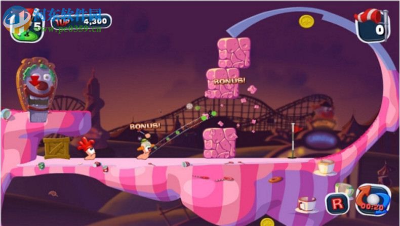 百战天虫疯狂高尔夫 中文版